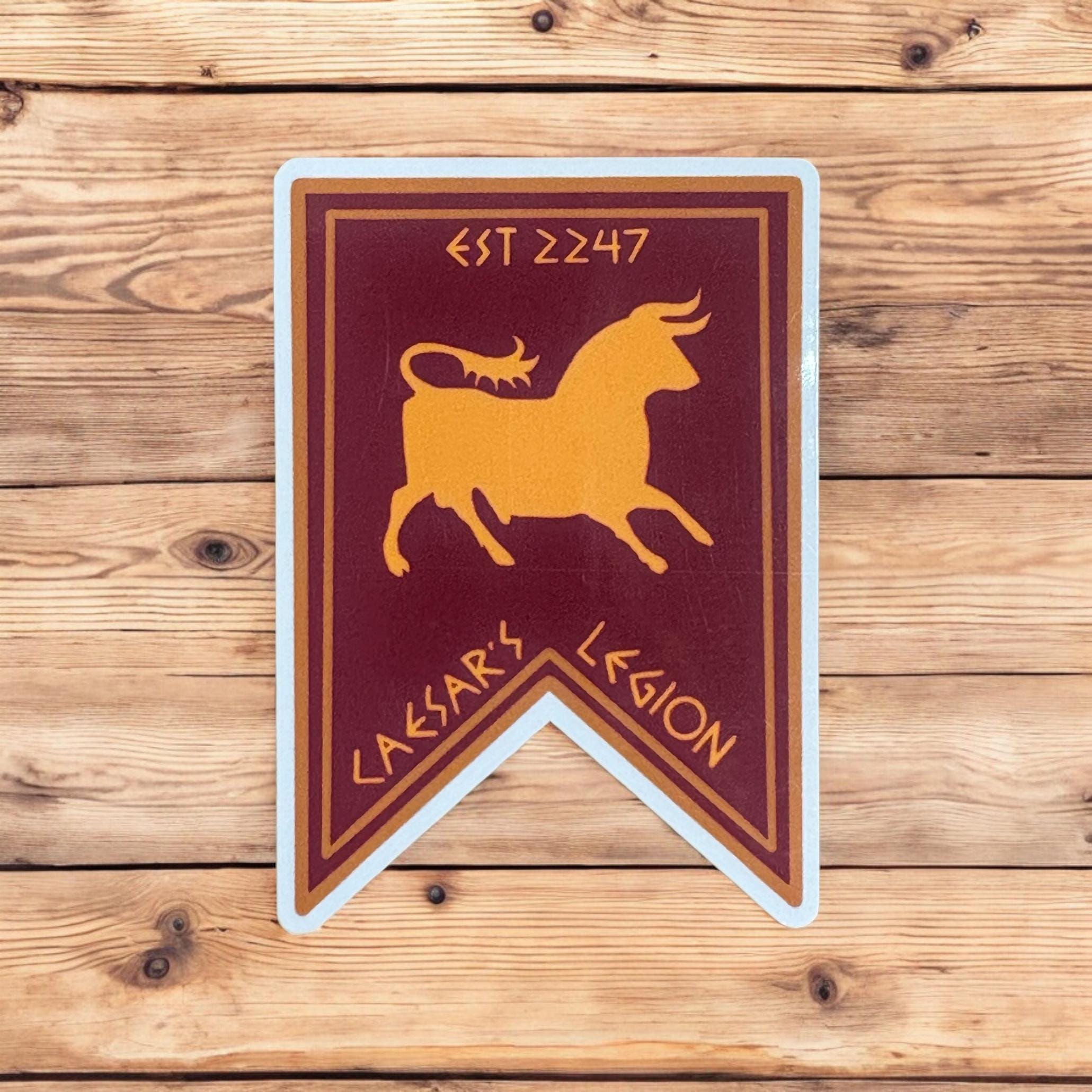 fallout dog helmet icon legion Caeser's Legion Fallout Sticker