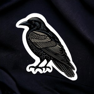 Tattoo Raven Sticker