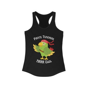 Pirate Teacher Women&#39;s Racerback Tank