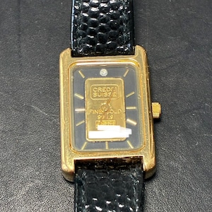 CREDIT SUISSE クレディスイスGOLD クォーツ腕時計 ウォッチ Credit Suisse Watch - Etsy