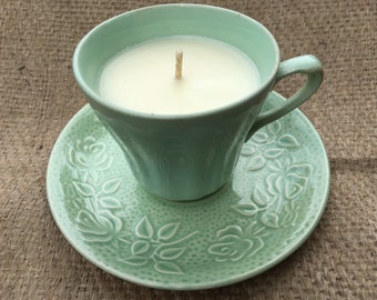 Vela perfumada de taza de té