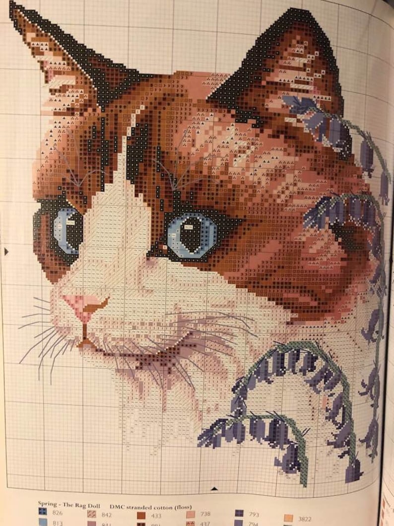Cats of the World in Cross Stitch by Mayhew /& Wheeler