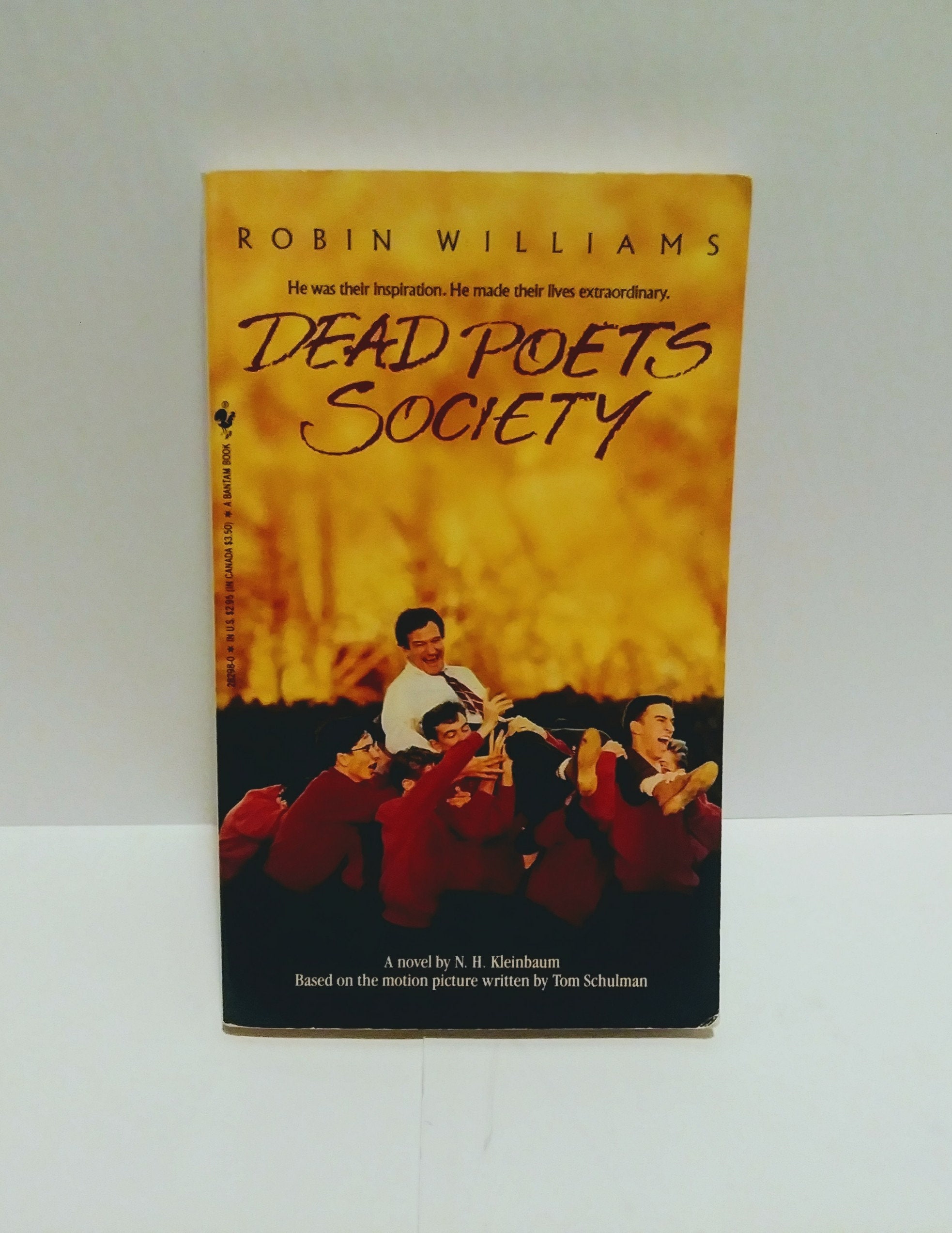 Vintage 1989 Dead Poet's Society Paperback Movie Tie-In