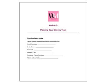 Women's Day Planning - Creating a Team