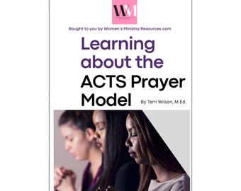 ACTS Prayer Model