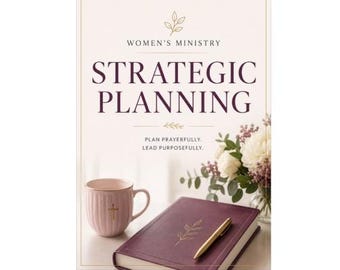 Women's Ministry Strategic Planning Book and Workbook - E-book