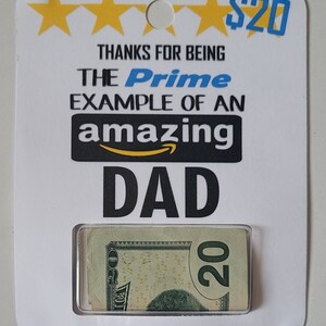 Cadeau de fête des pères, porte-monnaie, carte-cadeau, carte d’argent, carte de papa incroyable