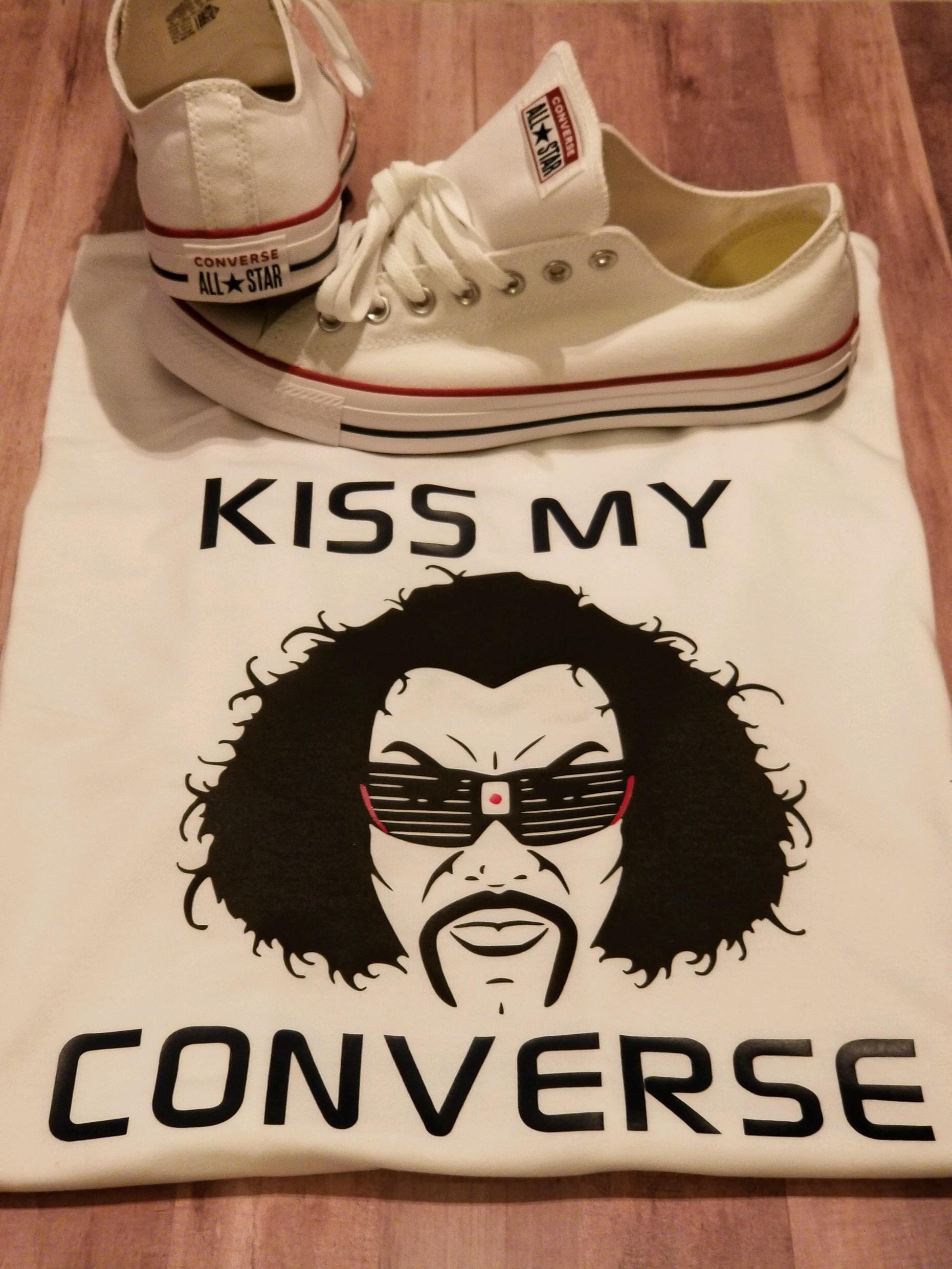 - Shirt Red Etsy T Converse