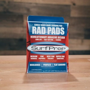 pads rad surfprep dixie sanding