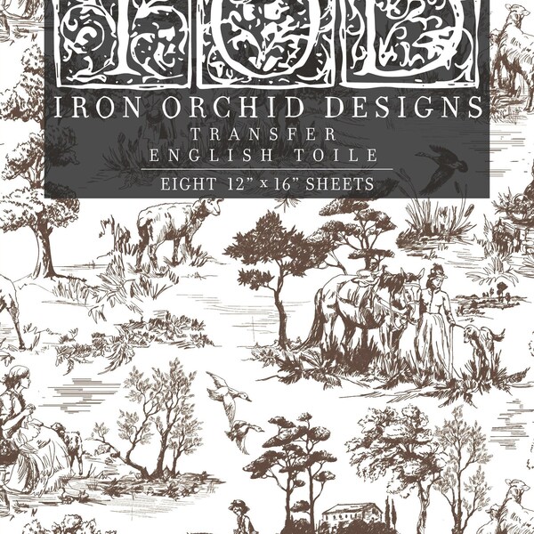 Iron Orchid Designs Transfers Etsy