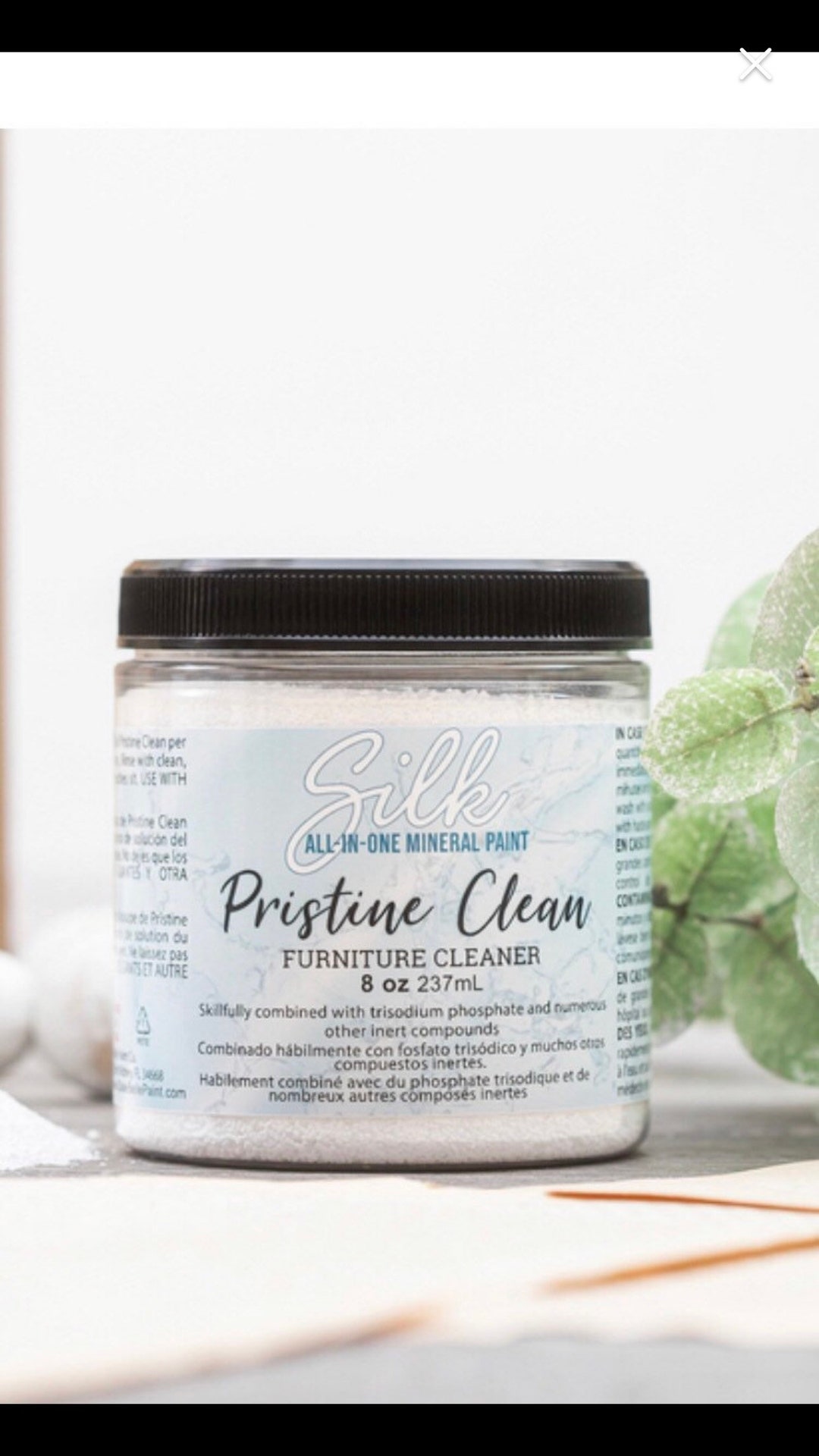 Pristine CLEAN Furniture Cleaner for Silk All in One Mineral Paint
