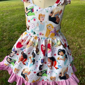 Princess inspired dress for girl,toddler dress,inspired dress,Princess  dress, baby dress, princess dress,Girls princess  dress