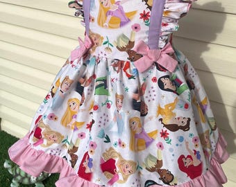 Todos los vestidos de princesa, princesa bebé, vestido de princesa para niña pequeña, vestido de princesa