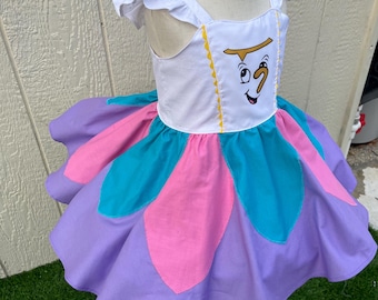 Chip-Inspired Dress from Beauty and the Beast