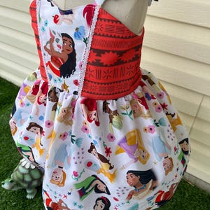 Moana inspired dress for girl,toddler dress,inspired dress,Princess Moana dress, baby dress, princess dress,Girls Moana  dress