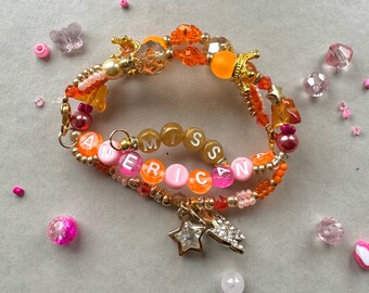 Miss Americana (Orange) Bracelet Eras Version Lover