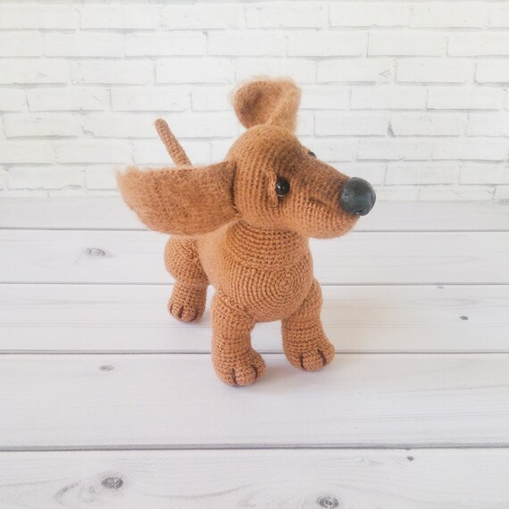 fluffy dog toy