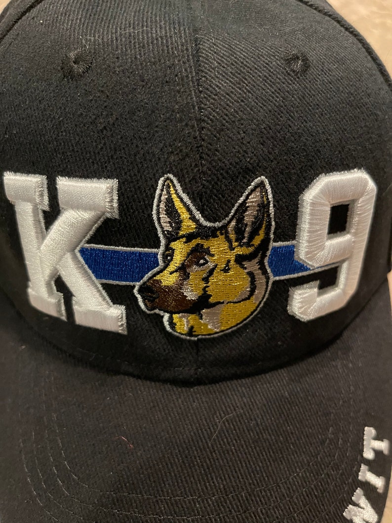 K9 Thin Blue Line Cap, Black image 6