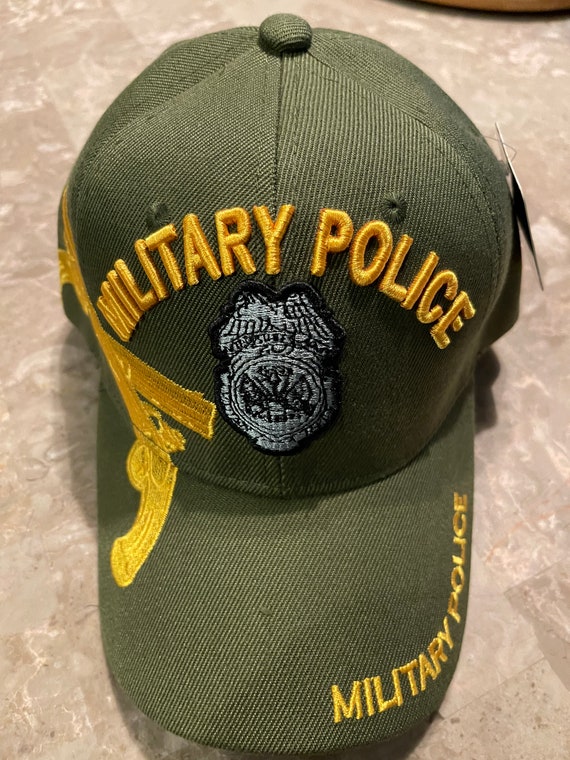 US Military Police Cap Green | Etsy 
