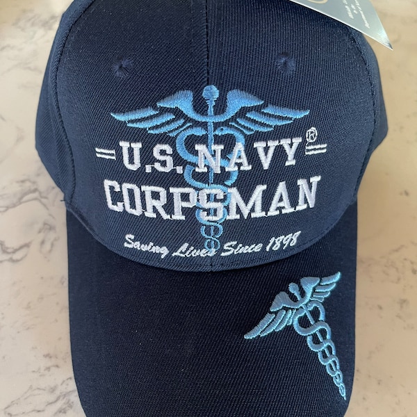 Navy Corpsman Cap Blue