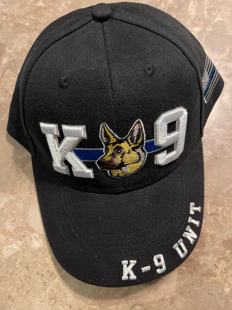 K9 Thin Blue Line Cap, Black image 2