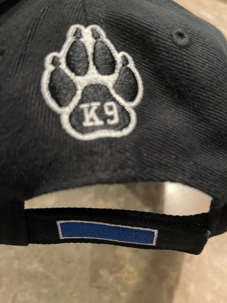 K9 Thin Blue Line Cap, Black image 3