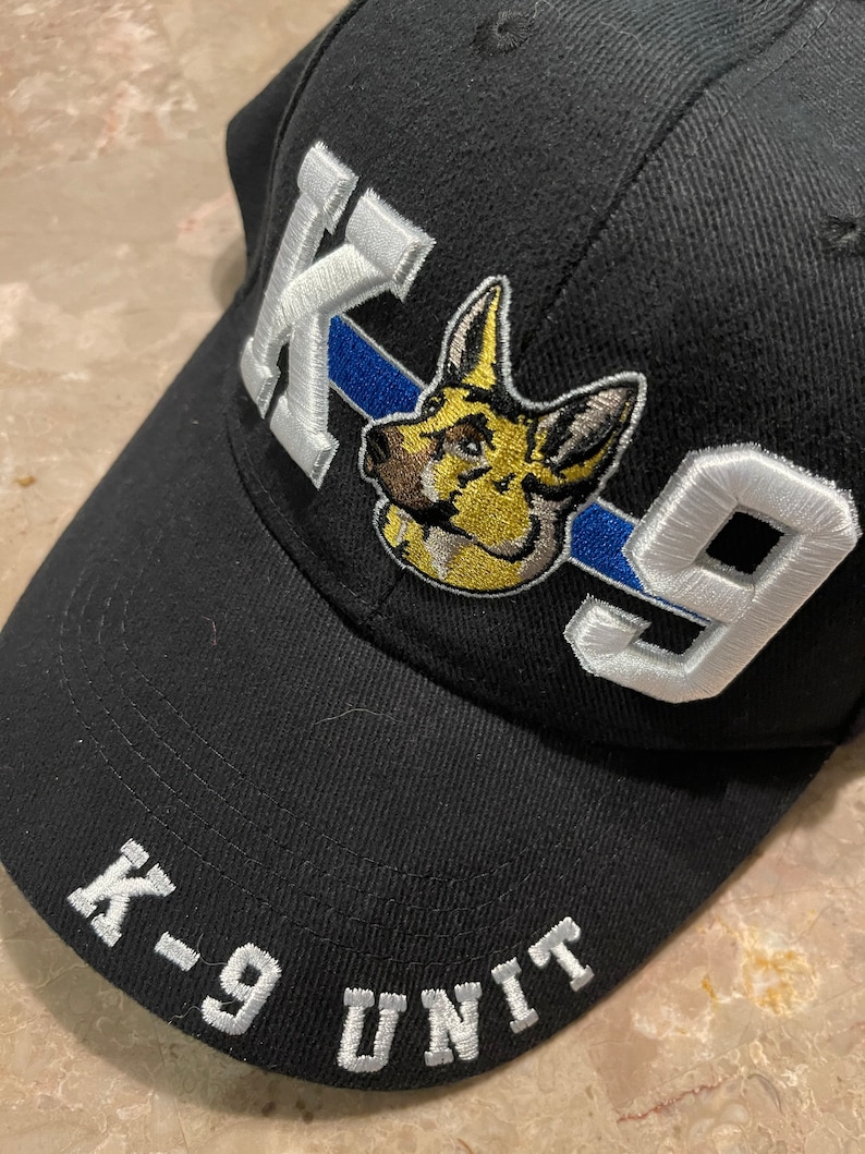 K9 Thin Blue Line Cap, Black image 5