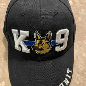 K9 Thin Blue Line Cap, Black image 1