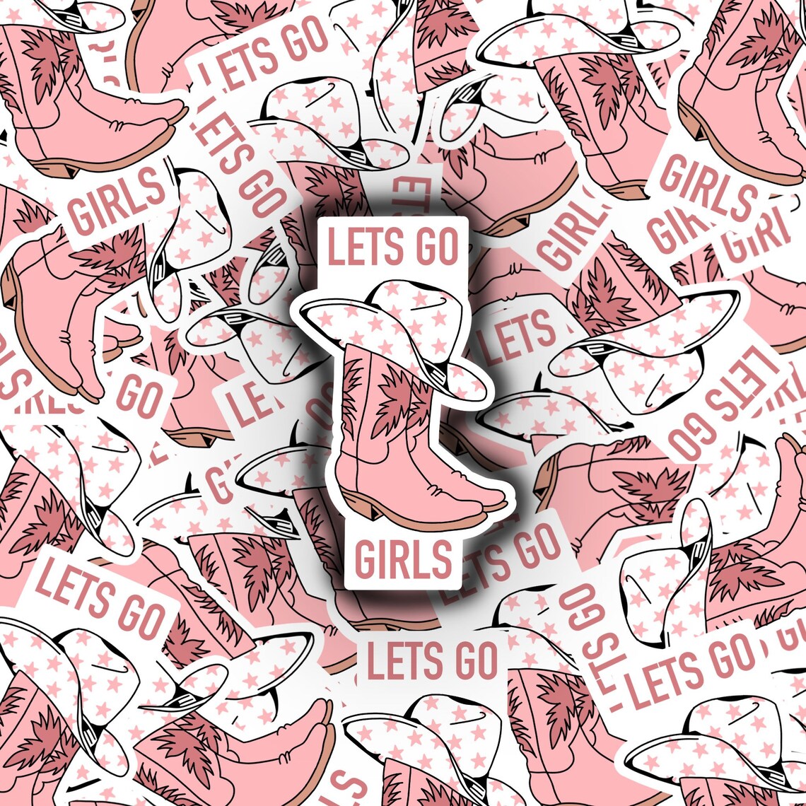 Shania Twain Lets Go Girls Sticker - Etsy