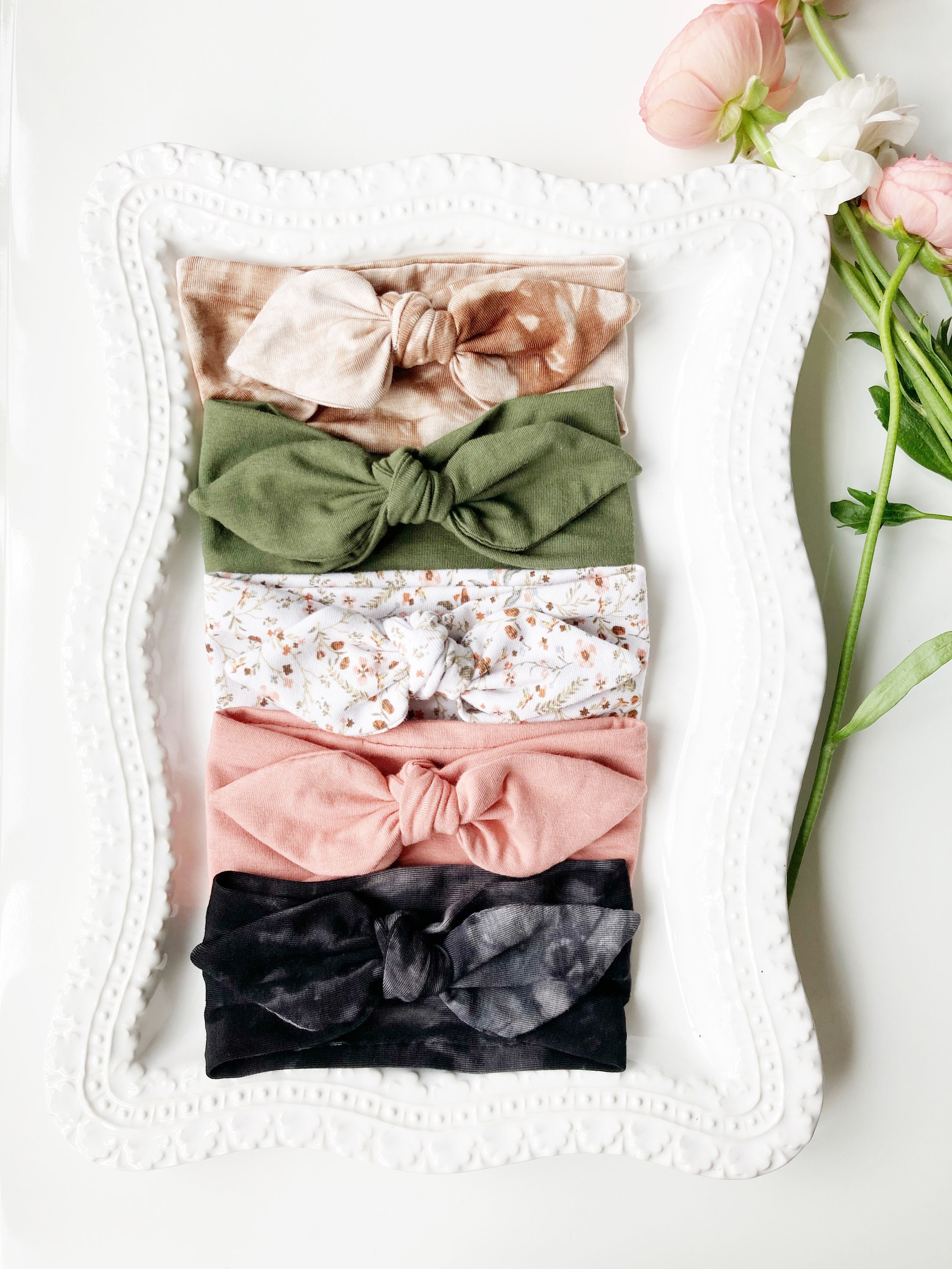 SUMMER Collection - Soft-tie Baby Headband