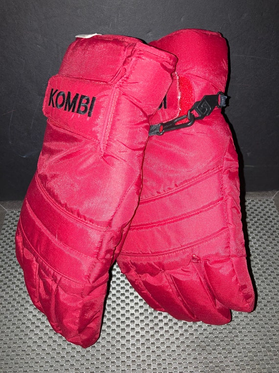 Vintage Mens Red Kombi Storm Glove Size X-Large