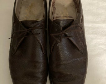 Vintage Mens Nettleton Leather Shoes. 101/2 AA/B