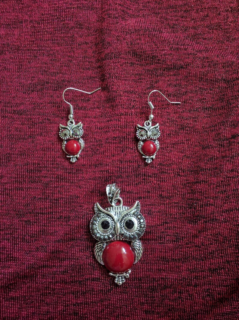 Owl Jewelry Set