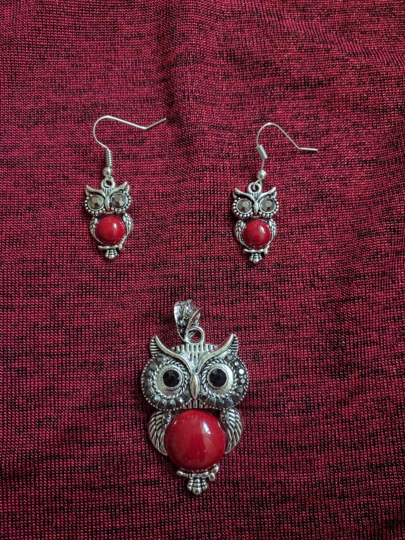Owl Jewelry Set