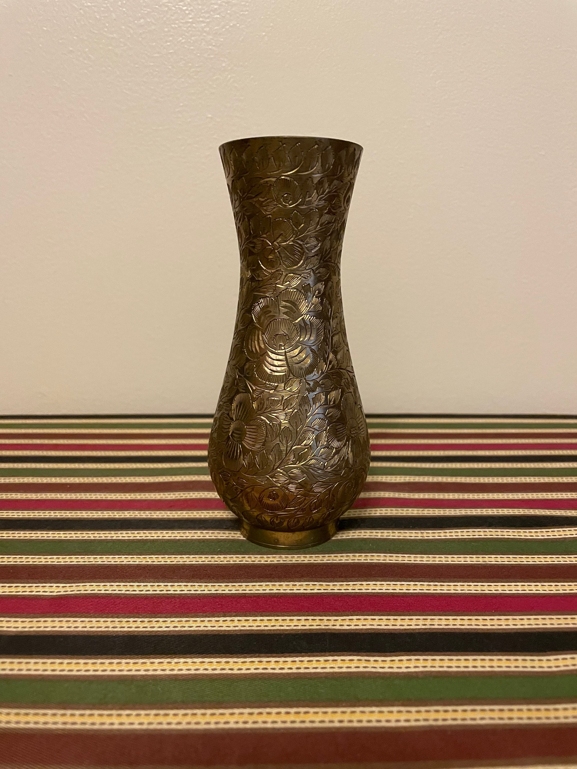インド　真鍮製壺 古いインドの真鍮ポット | Konishi Koffee web shop