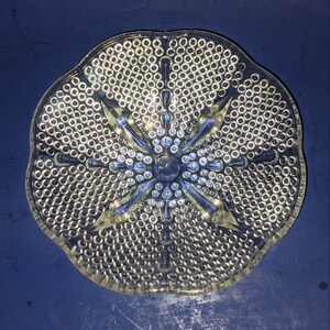 Glass Bowl, Bubble motif, Footed bowl