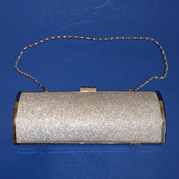 Purse, Vintage, Convertible, Clutch, Silver, no maker mark