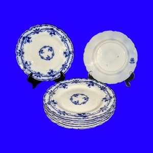 Johnson Bros, Oxford, Flow Blue, Porcelain Pieces - Choose from Drop Down Menu