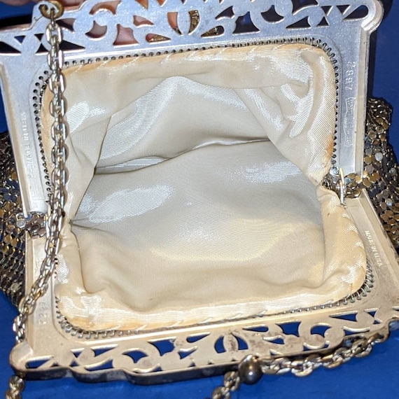 Whiting & Davis, Elegant Mesh Bag #2897, Made in … - image 2