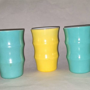 Mid Century Modern, Colorful Tumblers