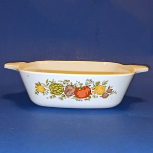 Corning Ware, Spice of Life (L&#39; Echalote) Pattern, Petite Pan with handles