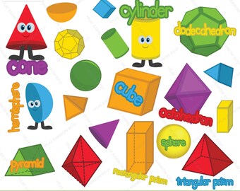 Download 3d Shapes Svg Etsy