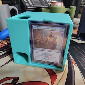 Dice Tower Deck Box 3d Gedruckt EDH Commander Magic The Gathering Tabletop Gaming RPG Gamer Zubehör MTG Pathfinder Dungeons and Dragons