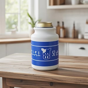 Lon Lon Ranch Milk Bottle Can Cup 3D Printed Legend of Zelda Ocarina of Time Inspired Drink Holder for 12oz, 16oz, and Slim Cans, Gamer Gift