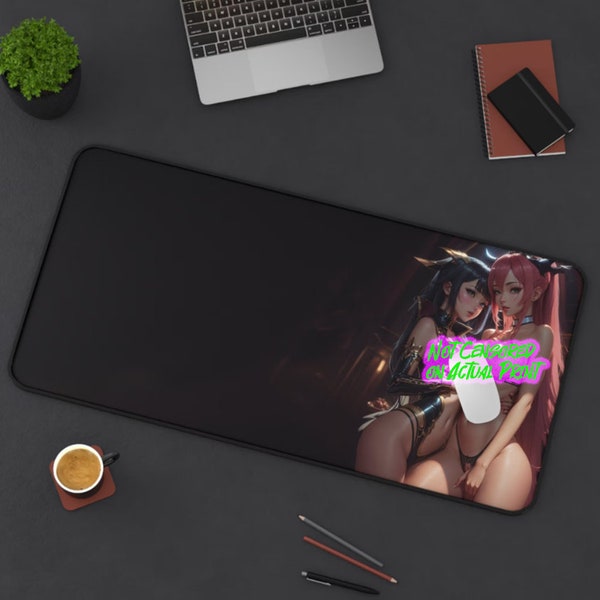 Succubus Big XXL Gaming Mousepad Anime Manga Girl Computer PC Gamer Desk Mat Cute Ass Kawaii Mauspad Booty Mouse Pad TCG Playmat