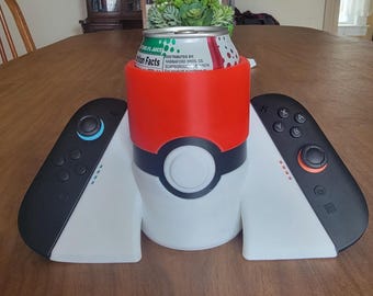 Suporte magnético para copos Joy-Con em formato de Pokeball para Nintendo Switch 2