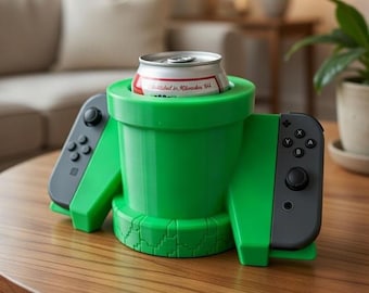 Interruptor de tubo empenado Joycon | Suporte para copos | Projetado por HotrodHippie | Impresso em 3D