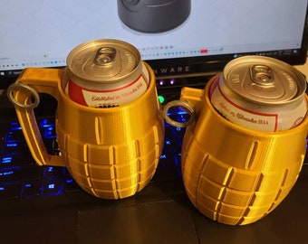 12oz Grenade Can Cup Cup Holder | Designed by MandicReally