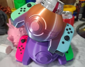 Suporte para copos de Joy-Con Pokémon Pokeball Nintendo Switch | Controle de videogame | Impressão 3D