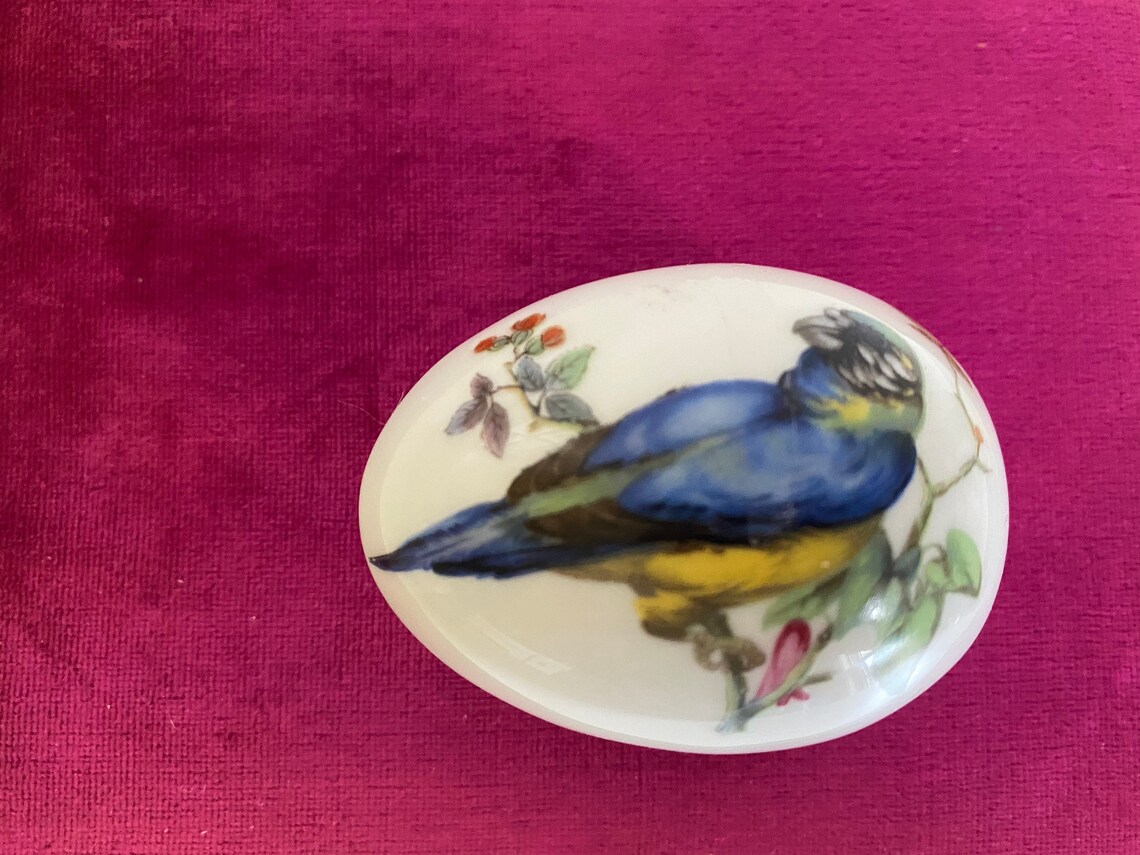 Limoges Trinket Box Limoges Porcelain Box Bird Trinket Box Etsy